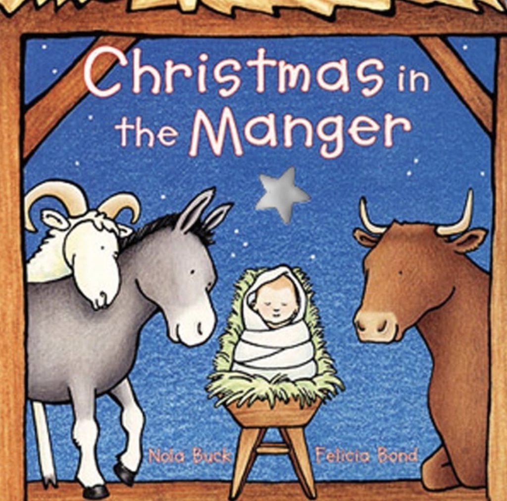 Christmas in the Manger book cover by Nola Buck