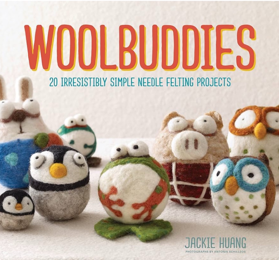 Front cover of the book “Woolbuddies” by Jackie Huang