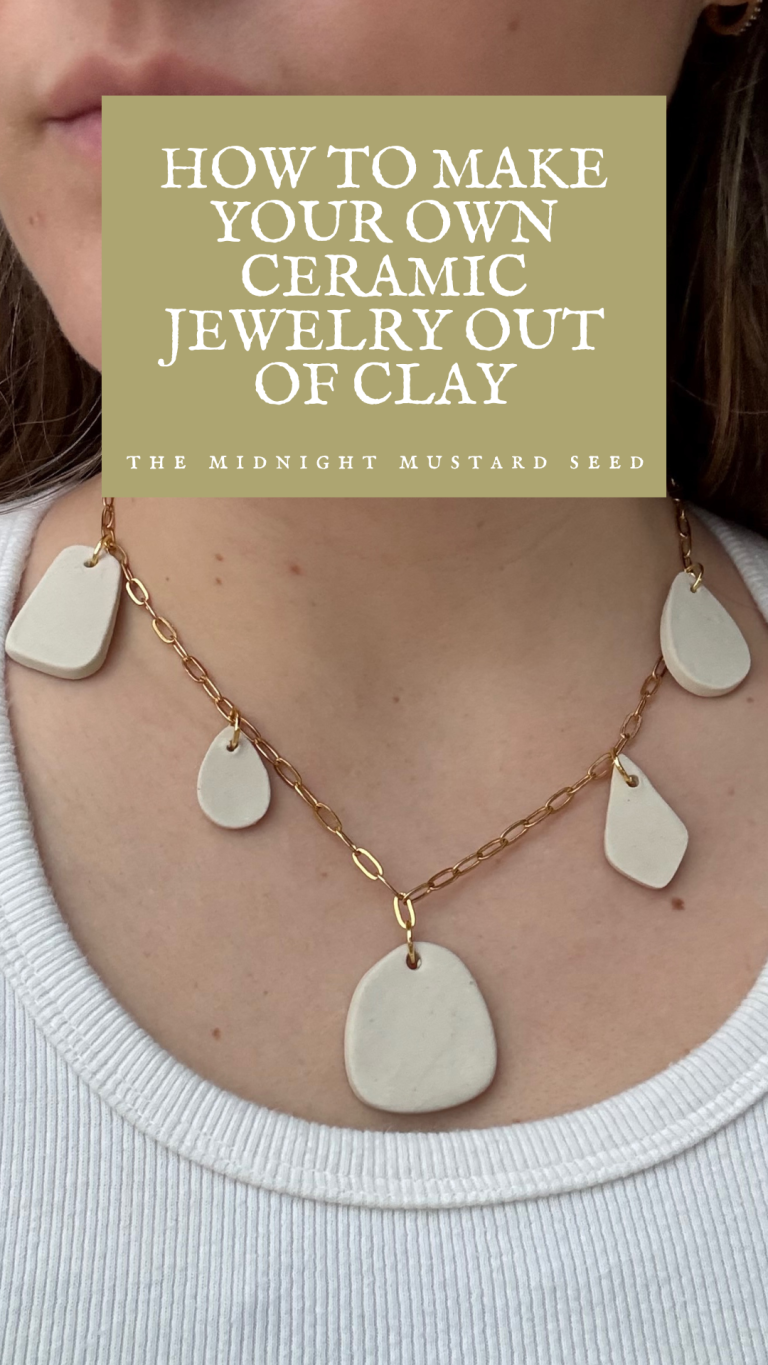 How to Make Your Own Ceramic Jewelry out of Clay