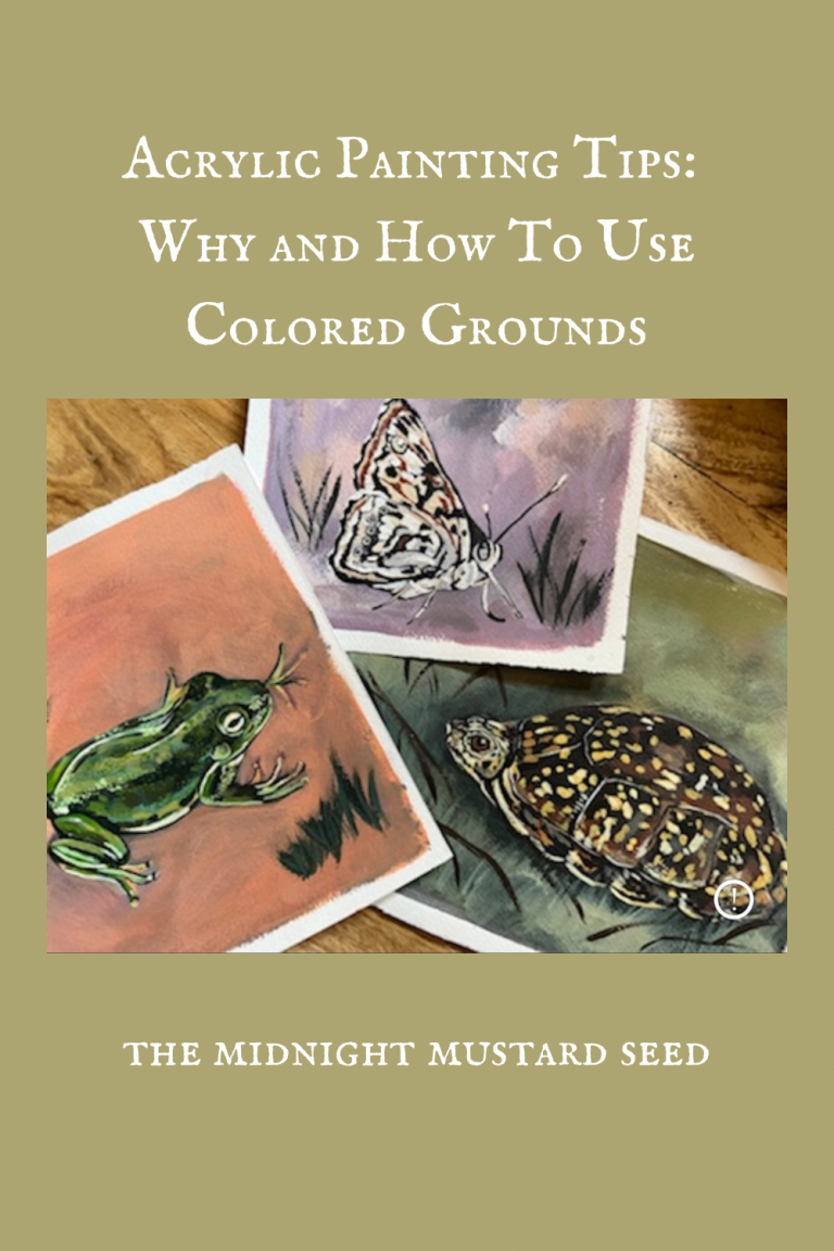 Acrylic Painting: Why and How To Use Colored Grounds
