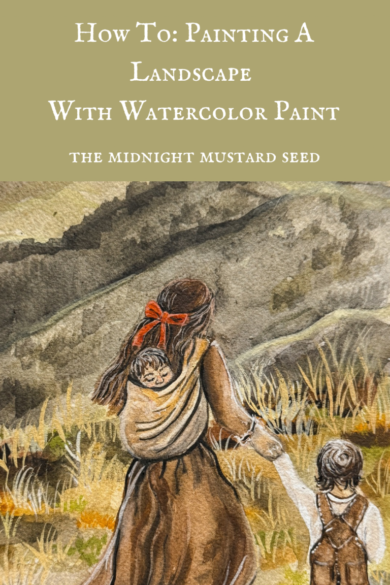 How To: Painting A Landscape With Watercolor Paint