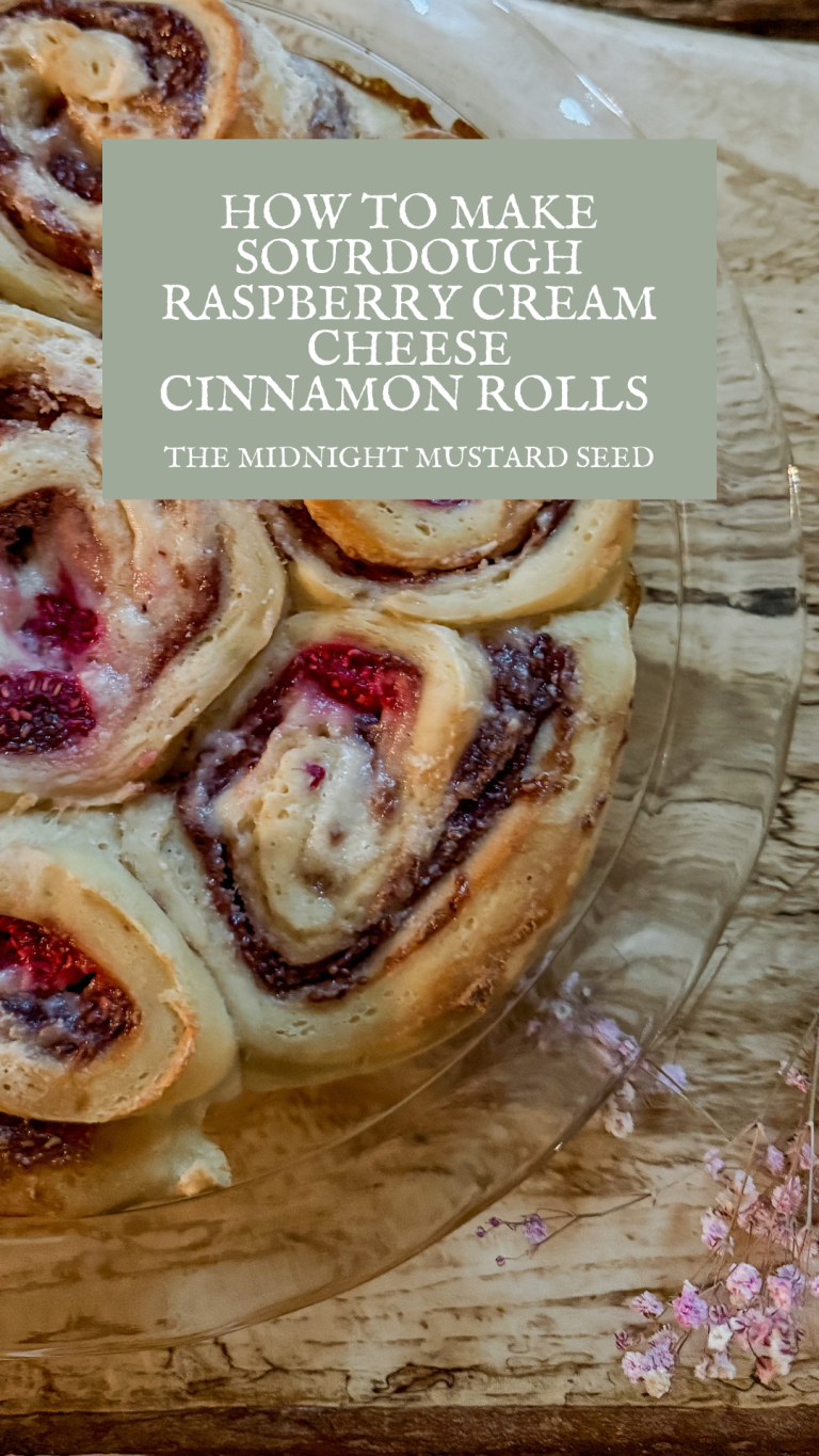 How to Make Sourdough Raspberry Cream Cheese Rolls