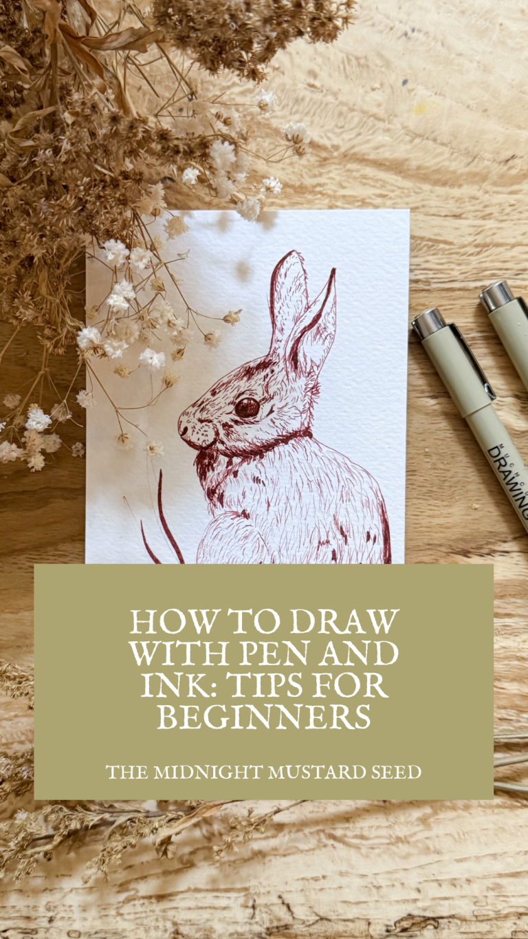 How to Draw With Pen and Ink: Tips For Beginners