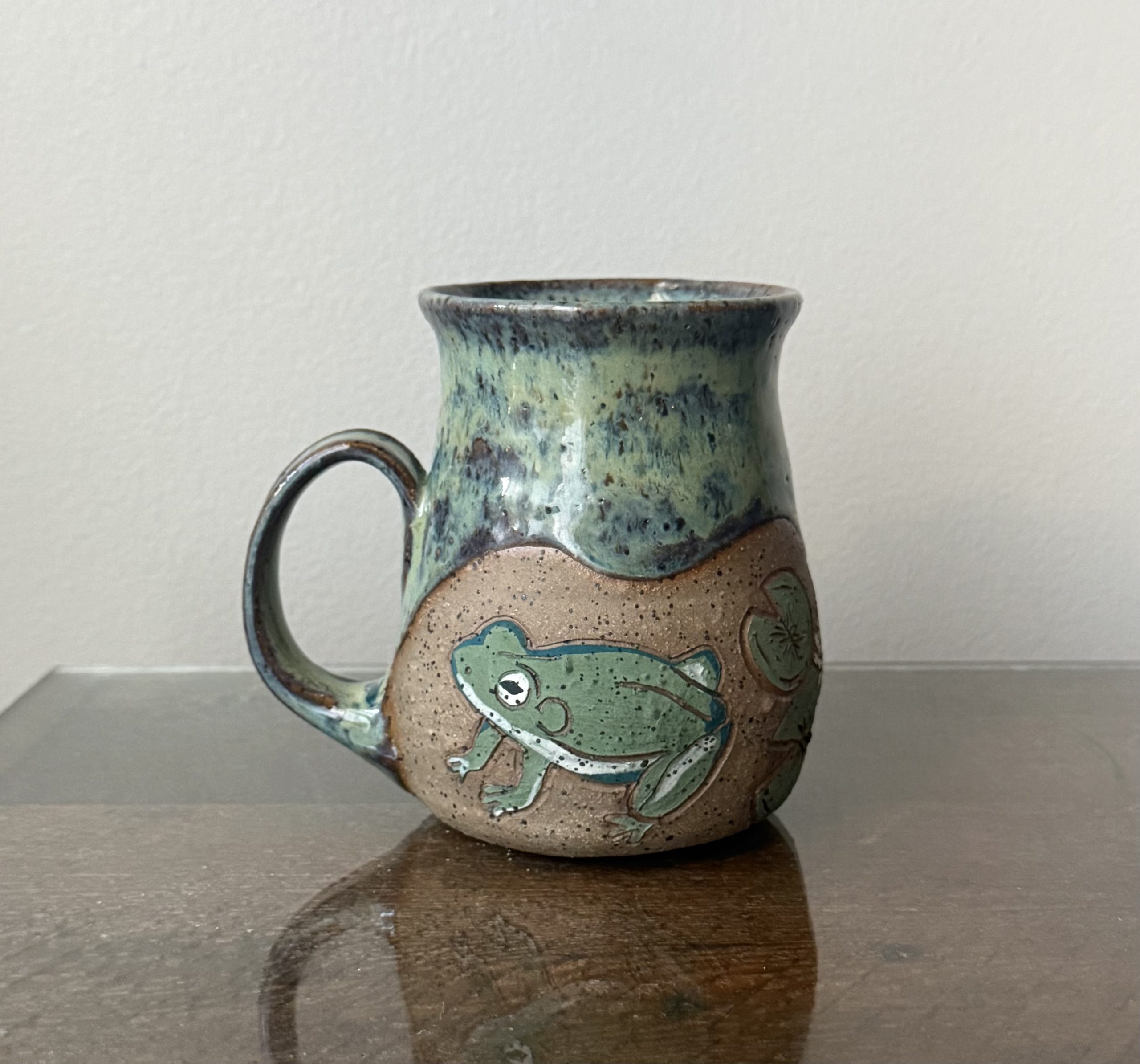 Handmade Frog Mug