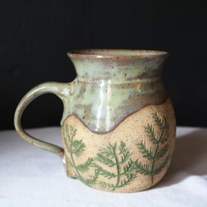 Handmade Fern Mug