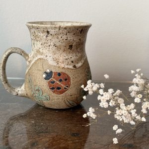 Handmade Ladybug Mug